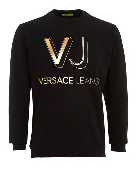 versace jeans mens sweatshirt|Versace jumper men's sale.